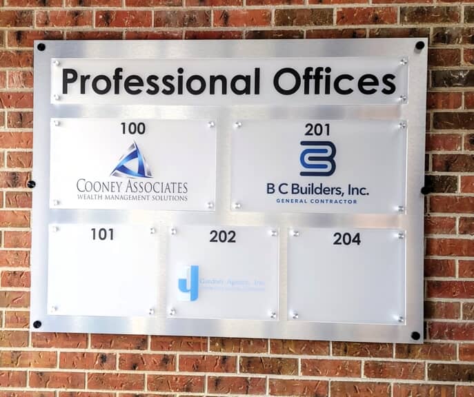 Custom Wayfinding Signs